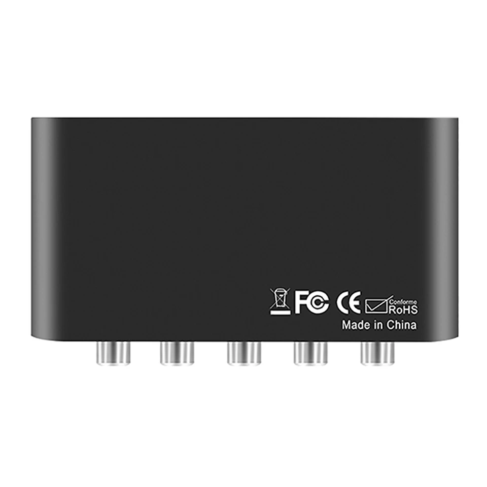 Видеоконвертер 1080P HD в компонентный адаптер YpbPr RGB 5RCA с функцией масштабирования