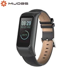 Ремешок кожаный Mijobs для смарт-часов Amazfit, спортивный браслет для Huami Amazfit Band Cor 2, браслет для смарт-часов