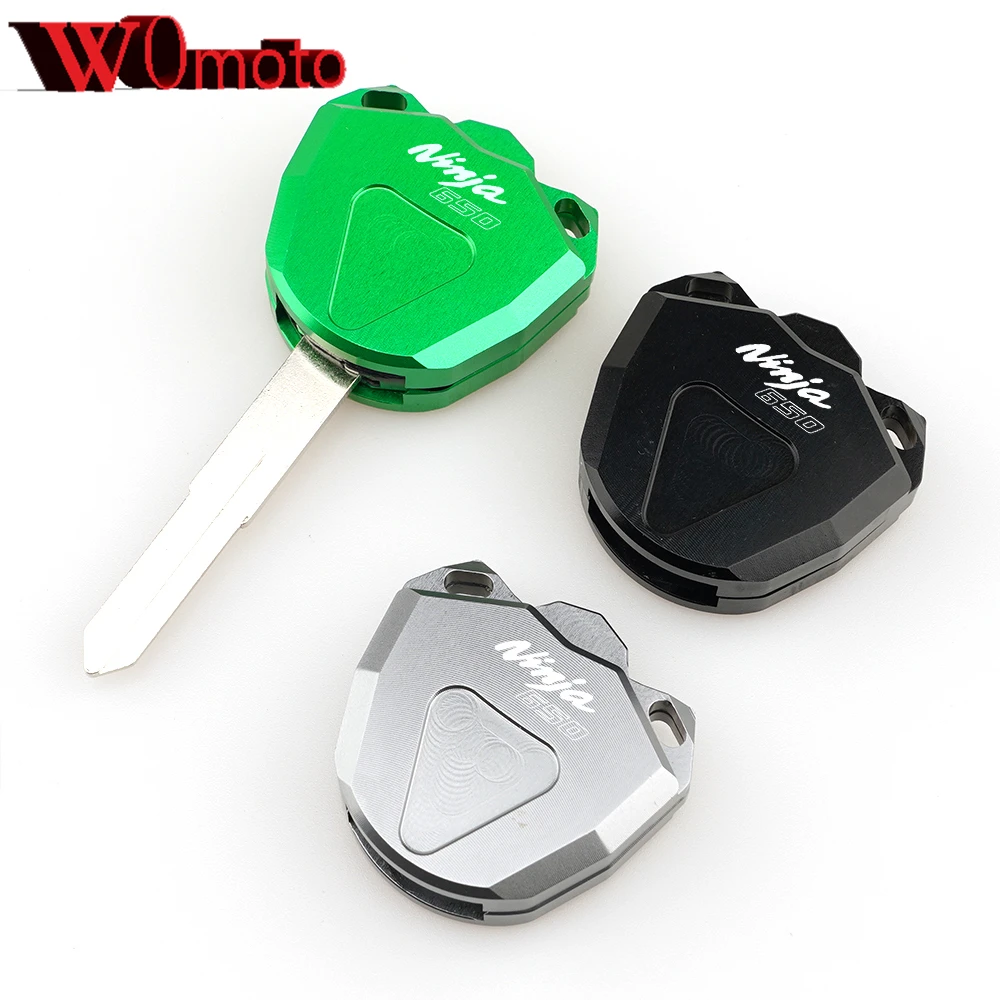 Для Kawasaki Ninja 650 NINJA650 ABS 2009 2012 2015-2020 2021 2022 CNC чехол для ключей мотоцикла (ключ без чипа)