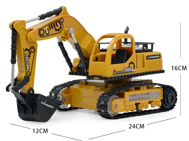Дешёвая цена ру экскаватор инженерно бульдозеры Игрушки для мальчиков симуляция