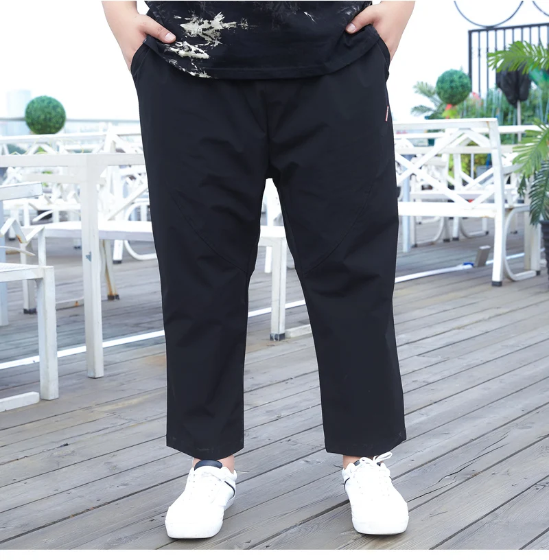 Мужские мешковатые брюки большого размера уличная одежда повседневные мужские