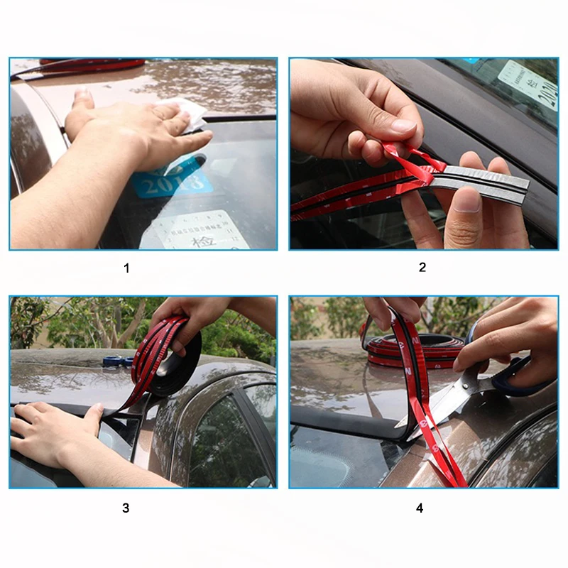 Резиновая Автомобильная резиновая уплотнительная лента Т-образная отделка