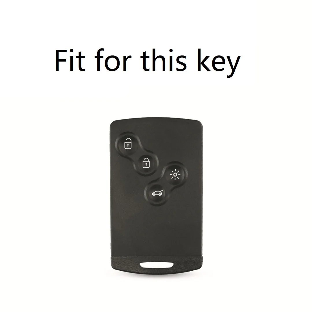 Чехол для автомобильного ключа кожаный с 4 кнопками