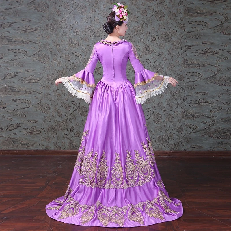 Элитные вечерние платья в стиле рококо барокко Марии Антуанетты бальное платье