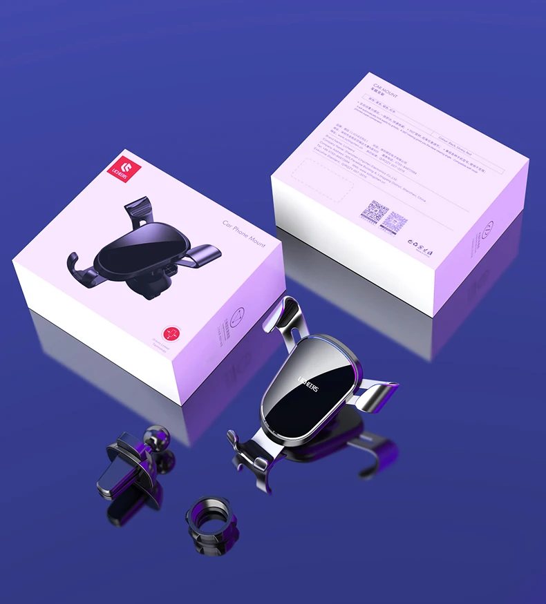 Автомобильный держатель LICHEERS для iPhone 13 Pro X Xs с креплением на вентиляционное