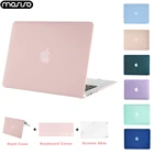 Жесткий чехол для ноутбука MOSISO, чехол для Macbook Air 13 дюймов, A1466A1369, чехол для ноутбука, чехол для клавиатуры и защита экрана