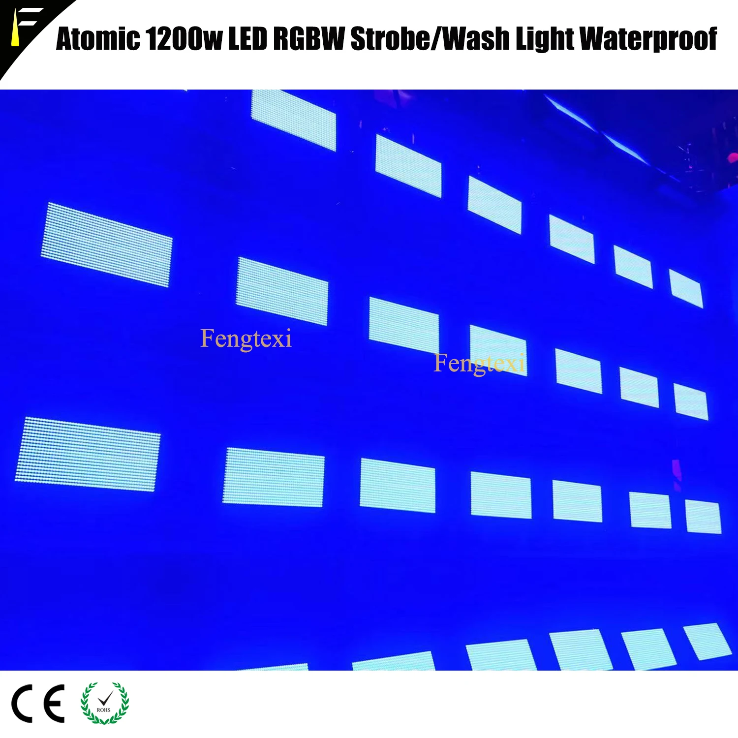 Водонепроницаемый светодиодный стробоскоп 2 шт. SMD DMX RGBWA1200w | Освещение