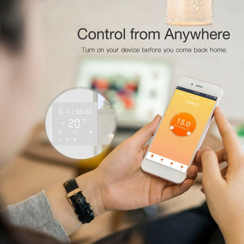 Tuya Smart Home thermostat терморегулятор 220v регулятор температуры для пола термостат