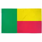 ZXZ Бесплатная доставка бениновый национальный флаг 90x150 см бениновый Печатный полиэстер флаг баннер