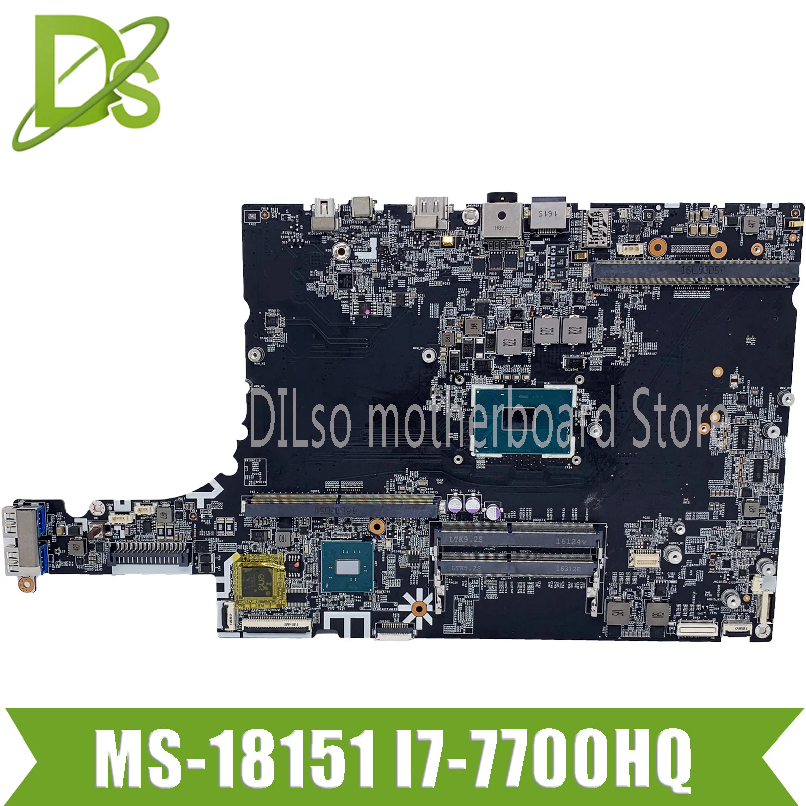 KEFU MS 18151 для MSI 1815 GT83VR материнская плата ноутбука с I7 7700HQ CPU 100% протестированный
