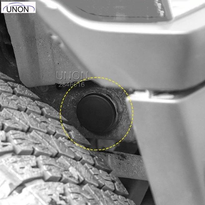 Наружные пробки для слива пола резиновое отверстие Jeep Wrangler JL 2018 + черная Съемная