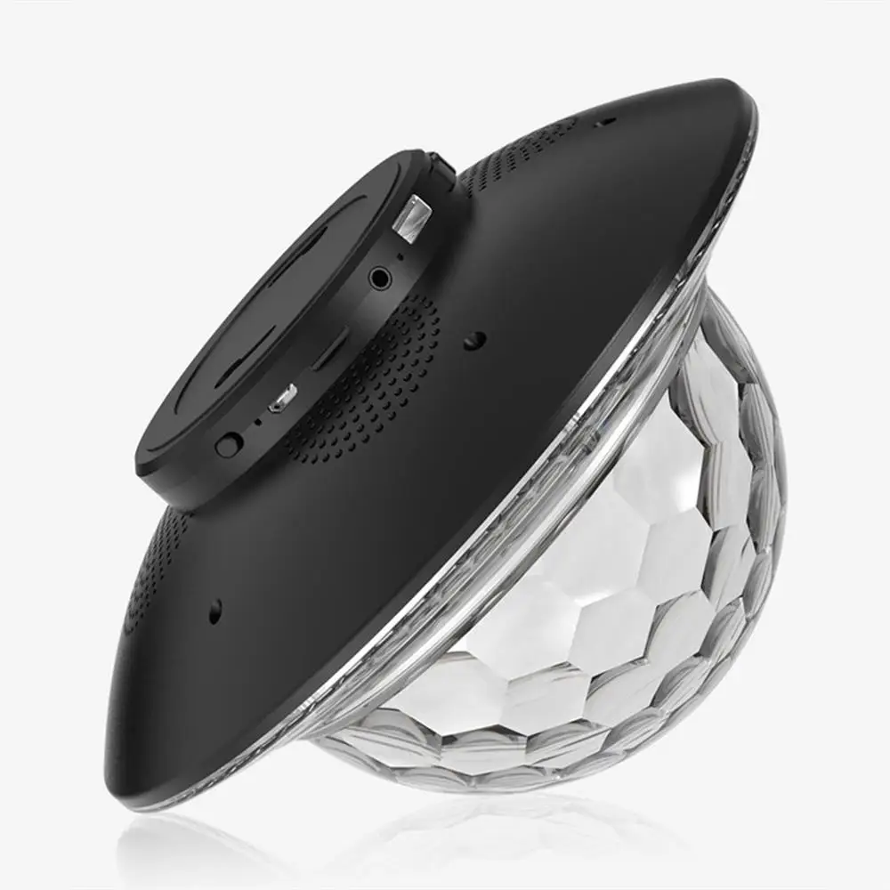 

Ymesy LED Colorful Stage Lights Wireless Audio Card KTV Creative Speakers Built-in Lithium 2021 New Battery Bluetooth Speaker