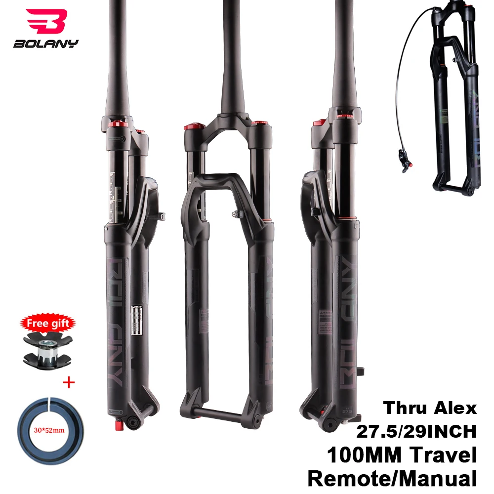 Bolany 27 5 29 Boost Gabel steckkachse Suspension 32 RL Quick Release Verjüngt Rebound Einstellung Berg Für Fahrrad zubehør | Спорт и