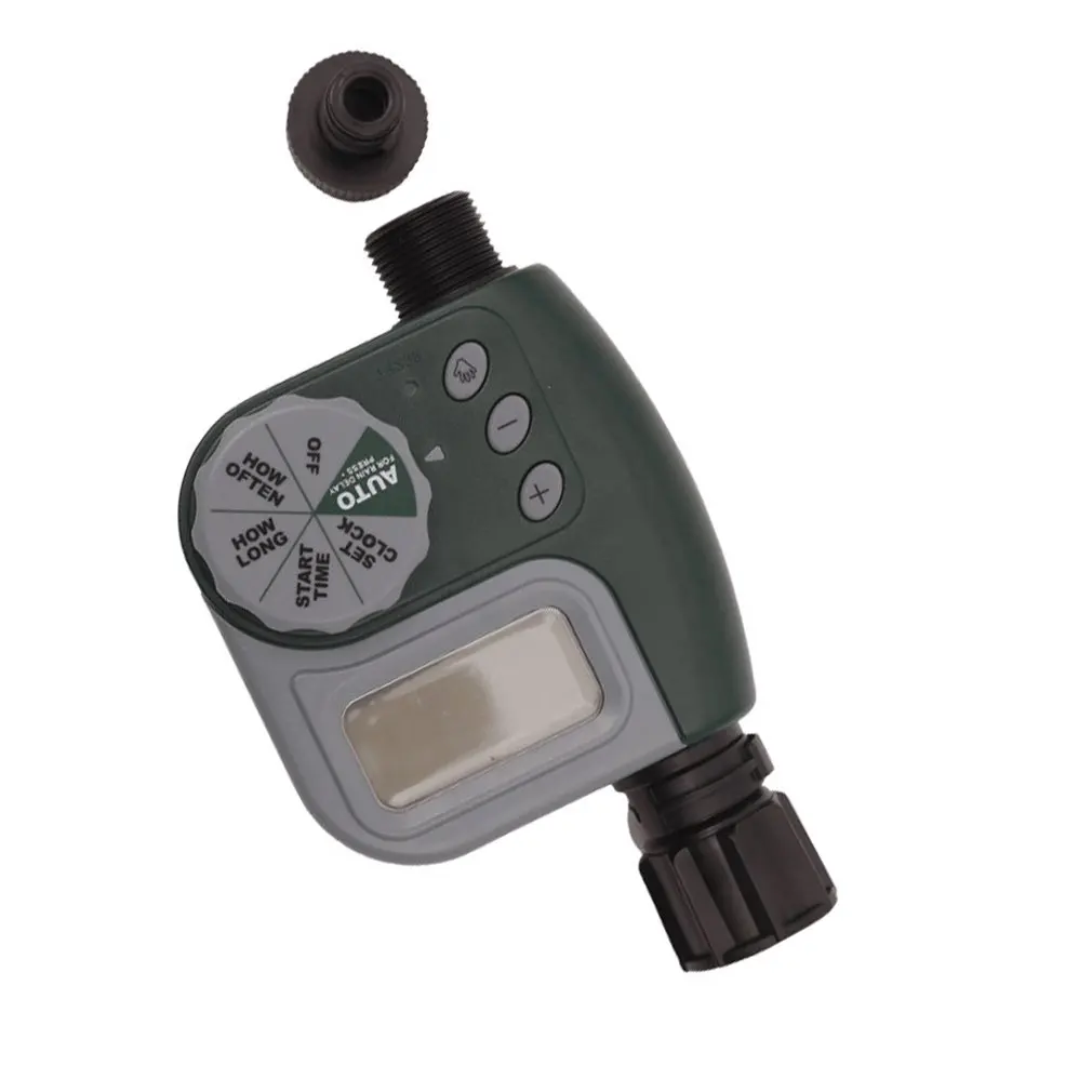 

Digital Electronic Outdoor Garden Water Timer Controller Solenoid Valve Timer Garden Irrigation Controller