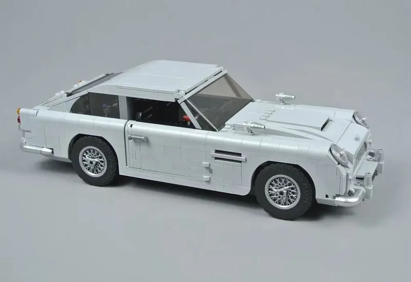 21046 Creator James Bond известный автомобиль Aston DB5 Модель Строительный Блок Совместимые части игрушек с bela Technic