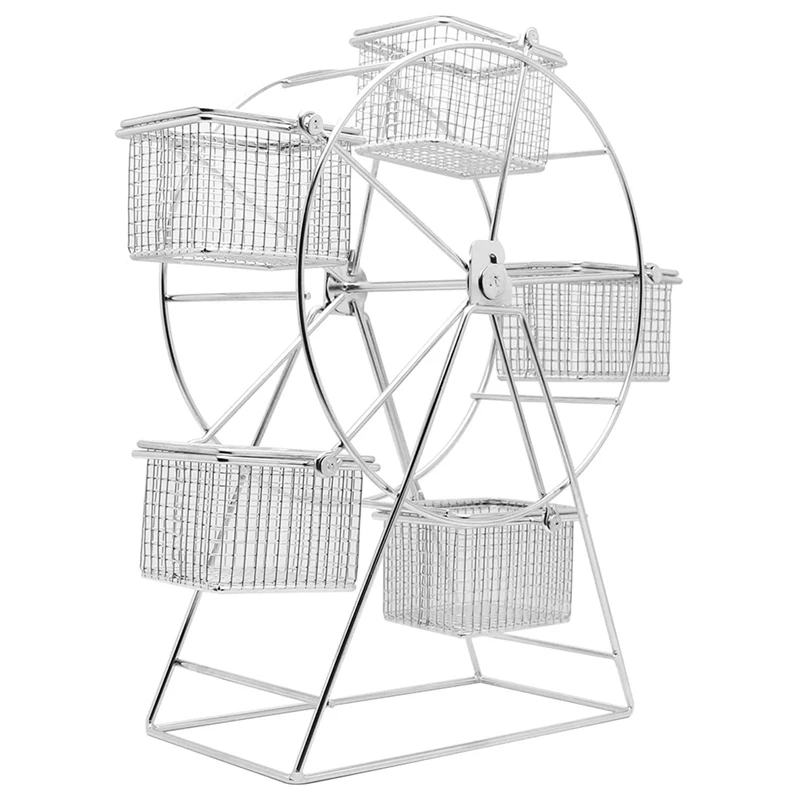 

Подставка для закусок, десертов, фри, из нержавеющей стали