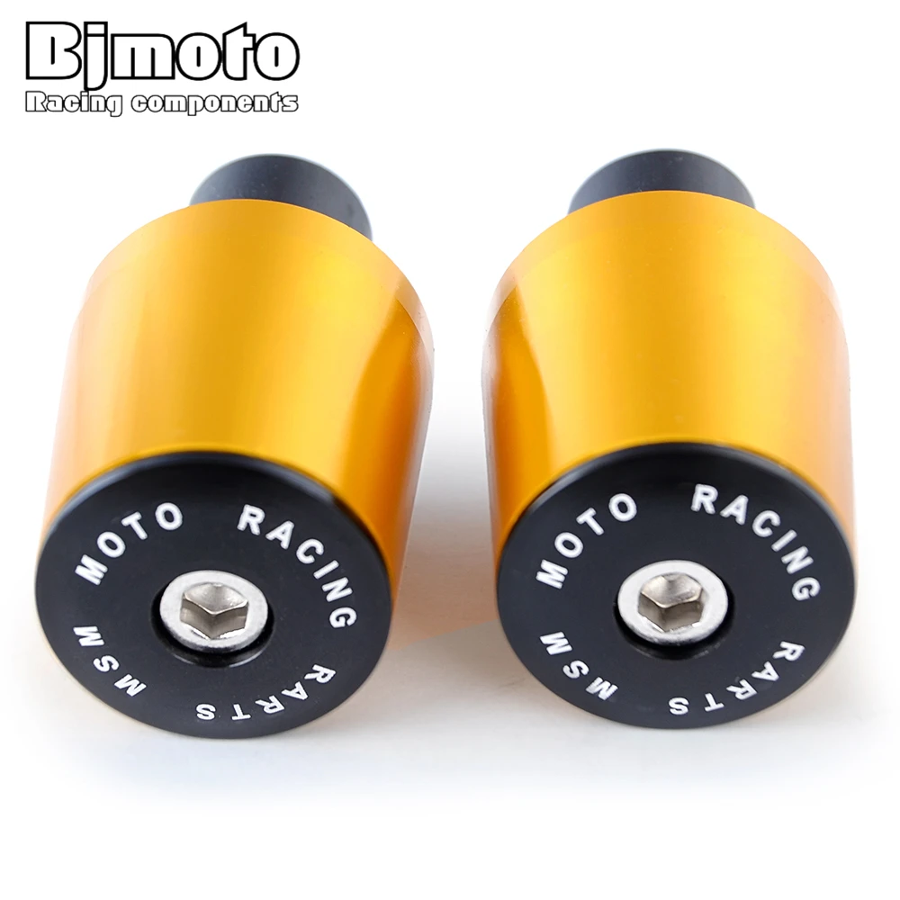 Универсальные алюминиевые наконечники для мотоциклетных ручек Bjmoto 7/8 дюйма 22 мм