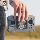 LSRC KY905 мини-Дрон с разрешением 4K HD видеорегистратор с двумя камерами Wi-Fi 1080p в режиме реального времени передачи FPV Дрон, follow me (следуй за мной) складной Дрон RC Квадрокоптер игрушка геликоптер