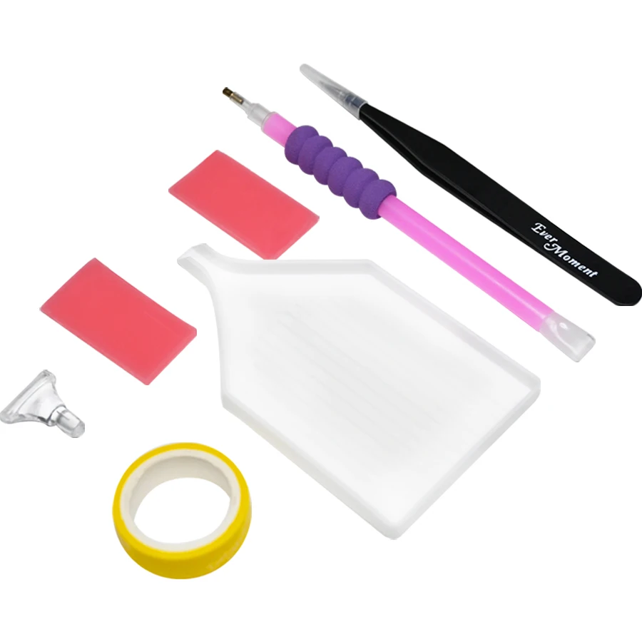 Алмазная живопись Ever Moment ручная работа картина с единорогом Стразы квадратное