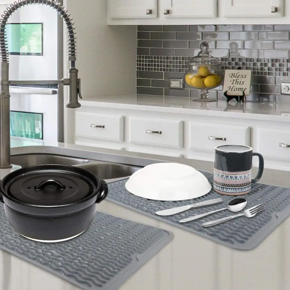 Силиконовый коврик для поддона мытья посуды Сделай Сам кухонный