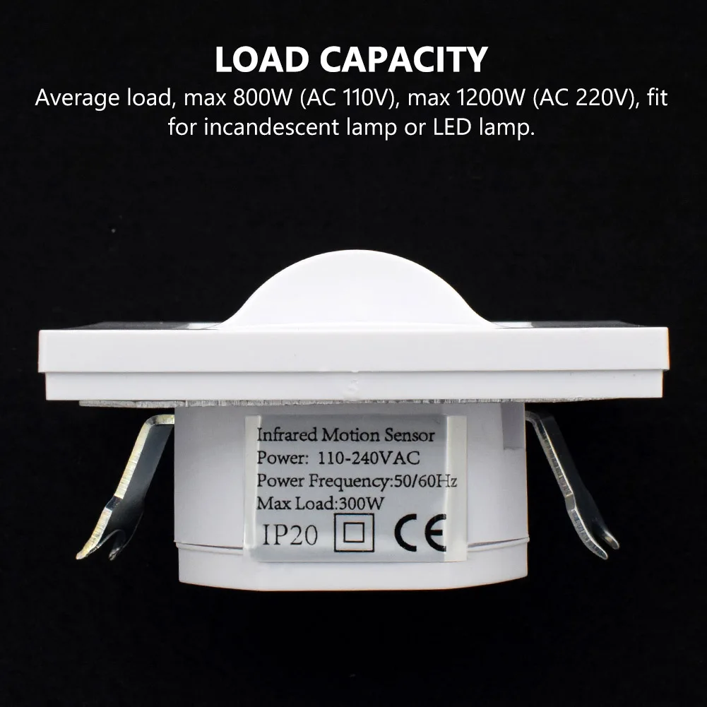 

Security LED PIR AC 110V-240V 180 Mini Outdoor IP44 Infrared Switch Home Alarm System Motion Sensoar Detector Automatic Light