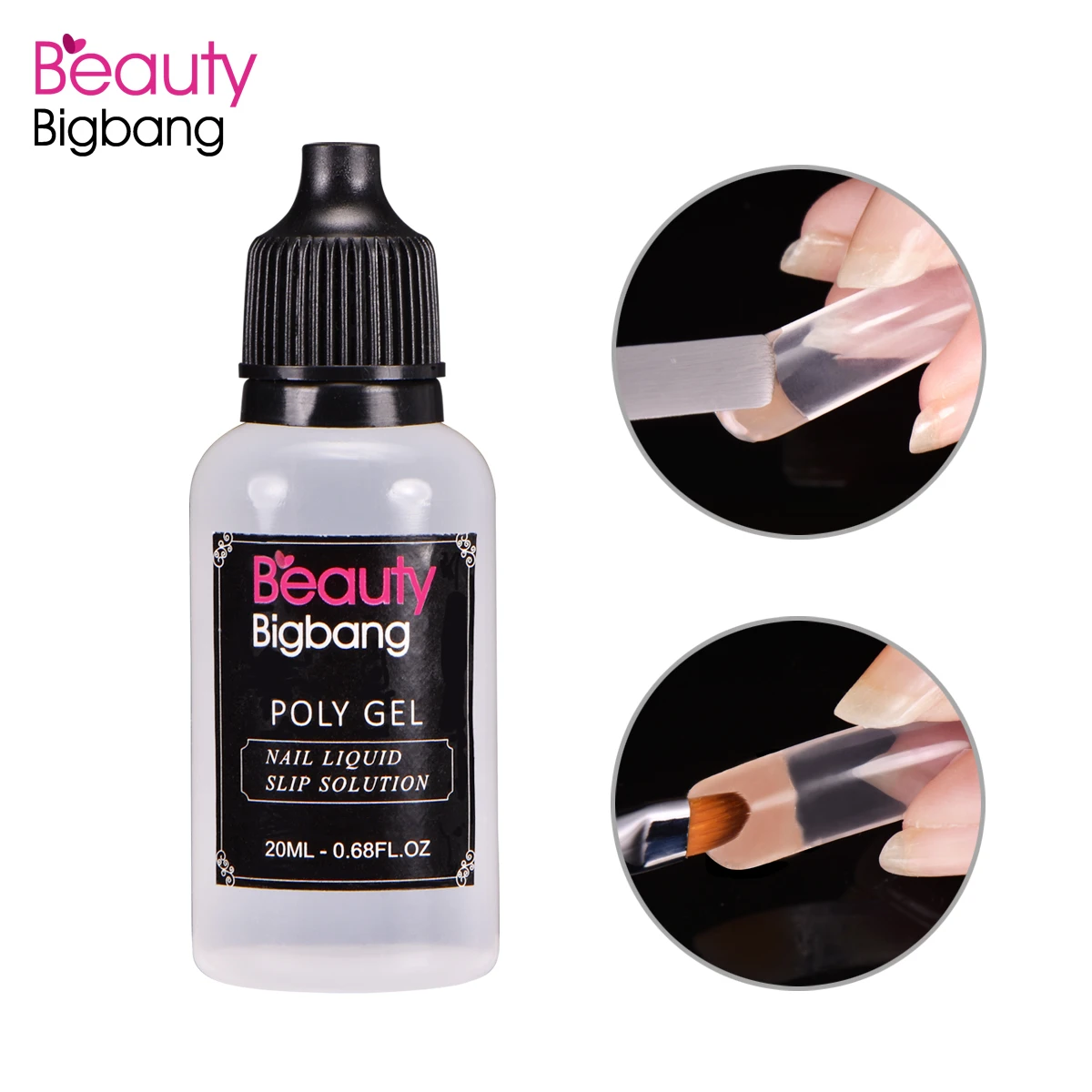 УФ гель для ногтей BEAUTYBIGBANG 20 мл жидкий раствор акриловый наращивания инструменты