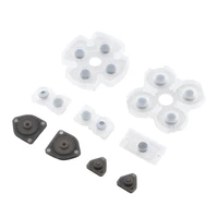 for sony playstation 4 ps4 controller conductive silicone buttons rubber pads for game replacement parts
