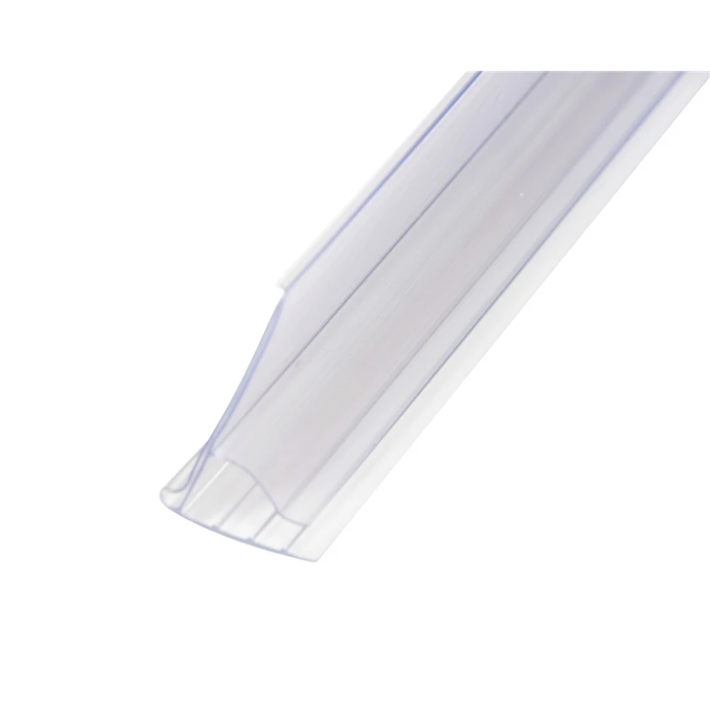 50cm Pop Bottom Clamp Clear Ticket Clip Data Strip Glass Wood Shelf Price Talker Label Holder Sign | Дом и сад