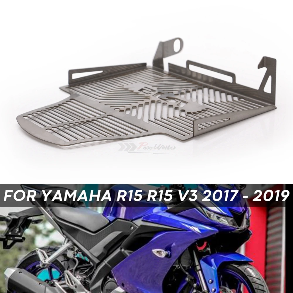 For YAMAHA YZF-R15 YZFR15 YZF R15 V3 VVA 2017-2019 Motorcycle Radiator Guard Oil Cooler Grille Grill Cover Protector | Автомобили и