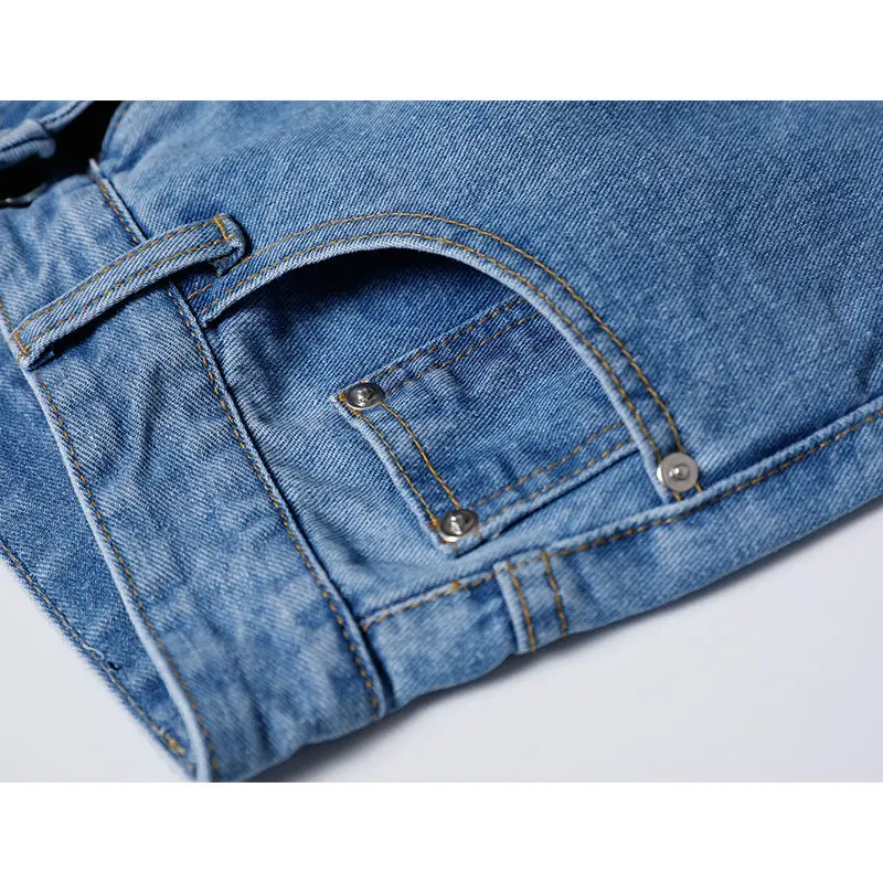 Мужские прямые джинсы зауженные в Корейском стиле 2019 | Мужская одежда