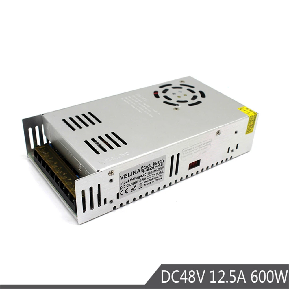Трансформатор источника питания 600 Вт 48 В 220 А переменного тока в постоянного |
