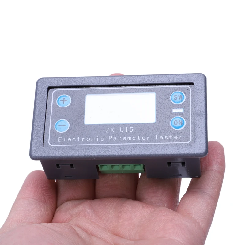 Эфвк Dc 5V 38V Цифровой Дисплей ЖК Вольтметр Амперметр вольт тока Напряжение метр