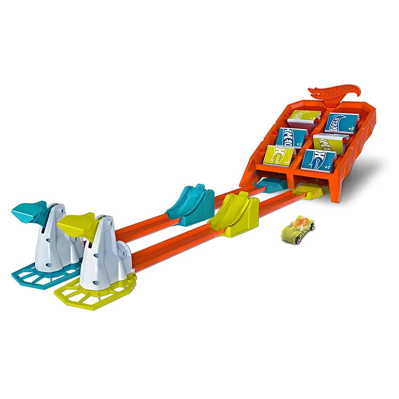 

Hot wheels track hot sports car extreme jump track car alloy car boy toy car racing car