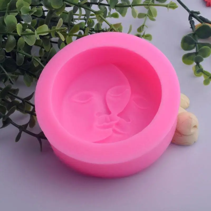 1 шт. силиконовая форма солнце луна | Дом и сад