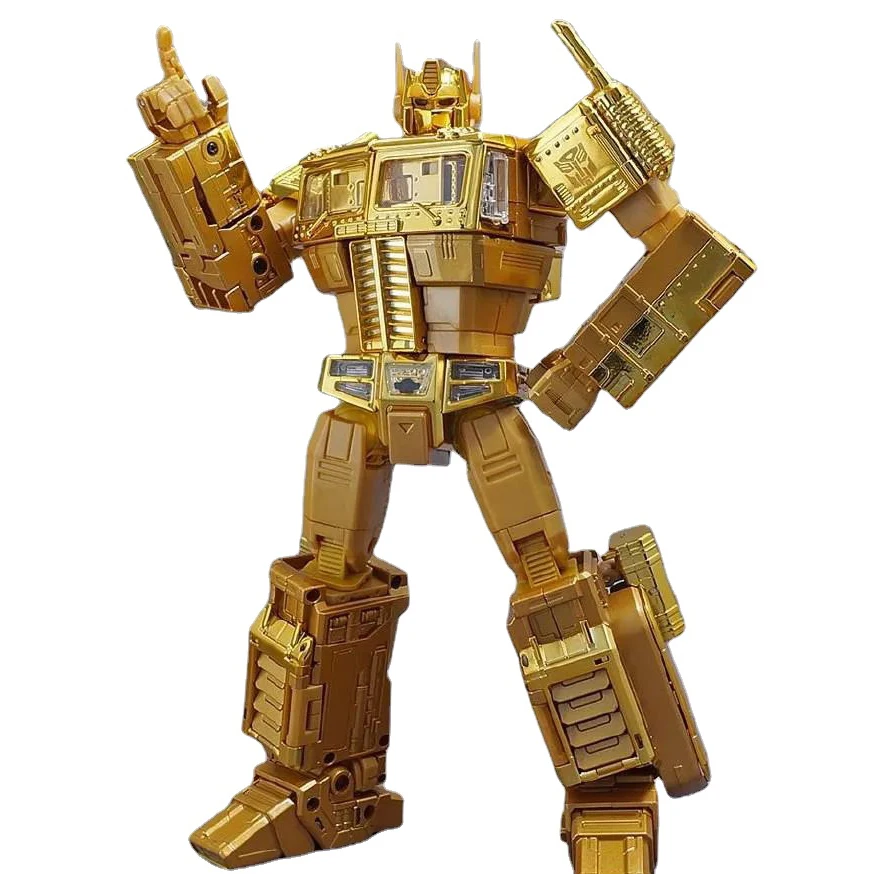 

TAKARA TOMY Трансформеры Золотая Лагуна MP10G Золотая Оптимус Прайм фигурка робот игрушка аниме экшн-фигурка подарок коллекция хобби