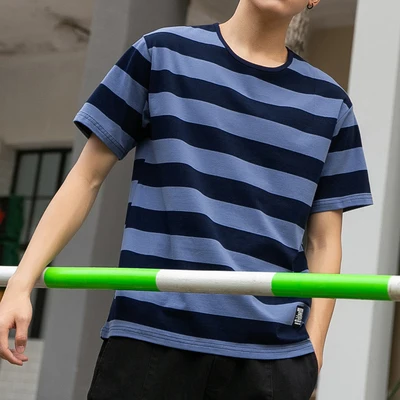 

Men's casual short-sleeved t-shirt wild clothes tide 7623