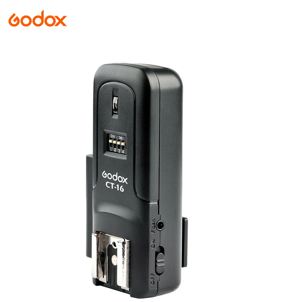 Godox CT-16 16 каналов беспроводной Радио вспышка триггер передатчик+ приемник CT16 Набор для Canon Nikon Pentax Studio Speedlite Flash