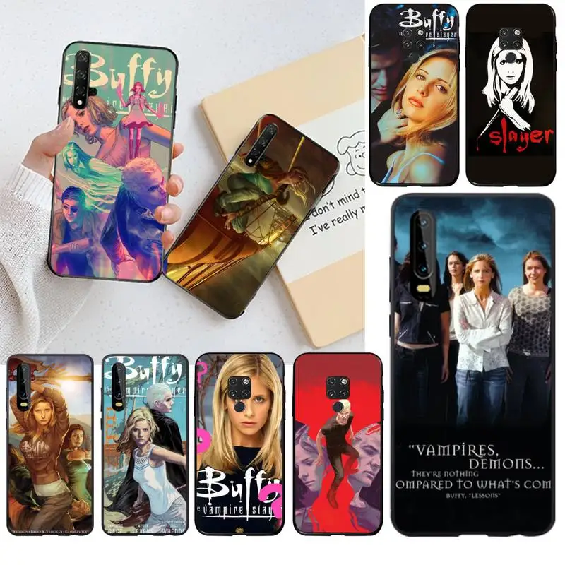 

Sexy Buffy The Vampire Slayer Print Collage Phone Cover for Huawei P40 P30 P20 lite Pro Mate 20 Pro P Smart 2019 prime