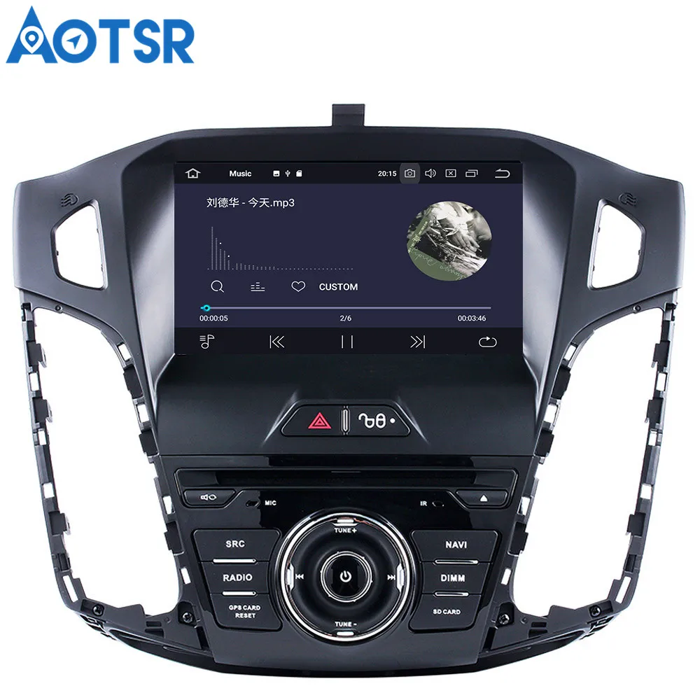 Автомобильный Медиа android 9 Автомобильный gps автомобильный dvd плеер с навигацией плеер для Ford Focus 2012- Автомобильная магнитола gps навигация видео плеер