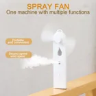 Настольный вентилятор с зарядкой от USB, портативный бесшумный мини-вентилятор с мощным потоком воздуха, портативный карманный охладитель