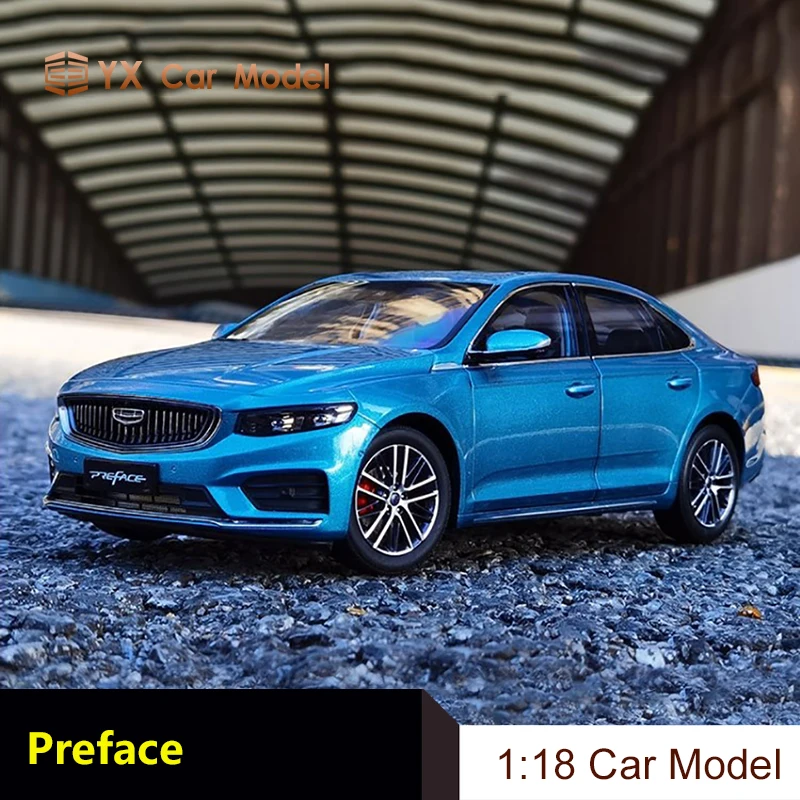 

Original 1/18 Geely Geely Preface Car Model Alloy Simulation Car Model