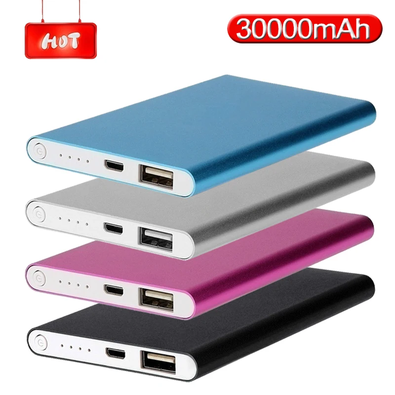 Внешний аккумулятор на 30000 мА · ч с ЖК дисплеем|Внешние аккумуляторы| |