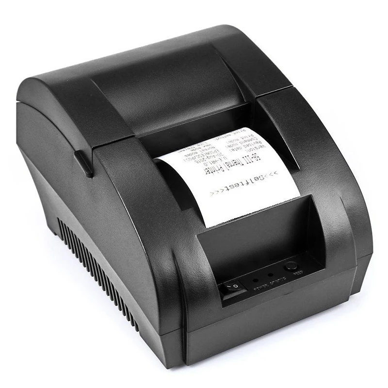 

TEROW 5890K Thermal Receipt Printer Ticket POS Bluetooth-Compatible USB Interface For Phone Windows Restaurant Bill payment