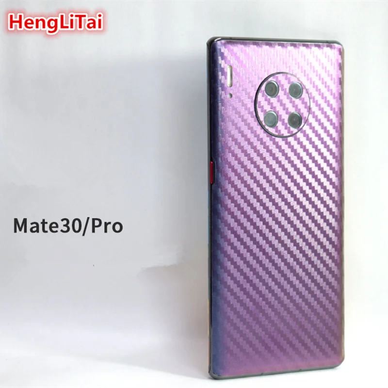 3D углеродного волокна изменить цвет кожи Защитная пленка наклейка для huawei mate10 20