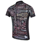 Летняя велосипедная футболка KEYIYUAN, мужские топы с коротким рукавом, рубашка для горного велосипеда, Спортивная велосипедная одежда, одежда для горного велосипеда, не выцветает