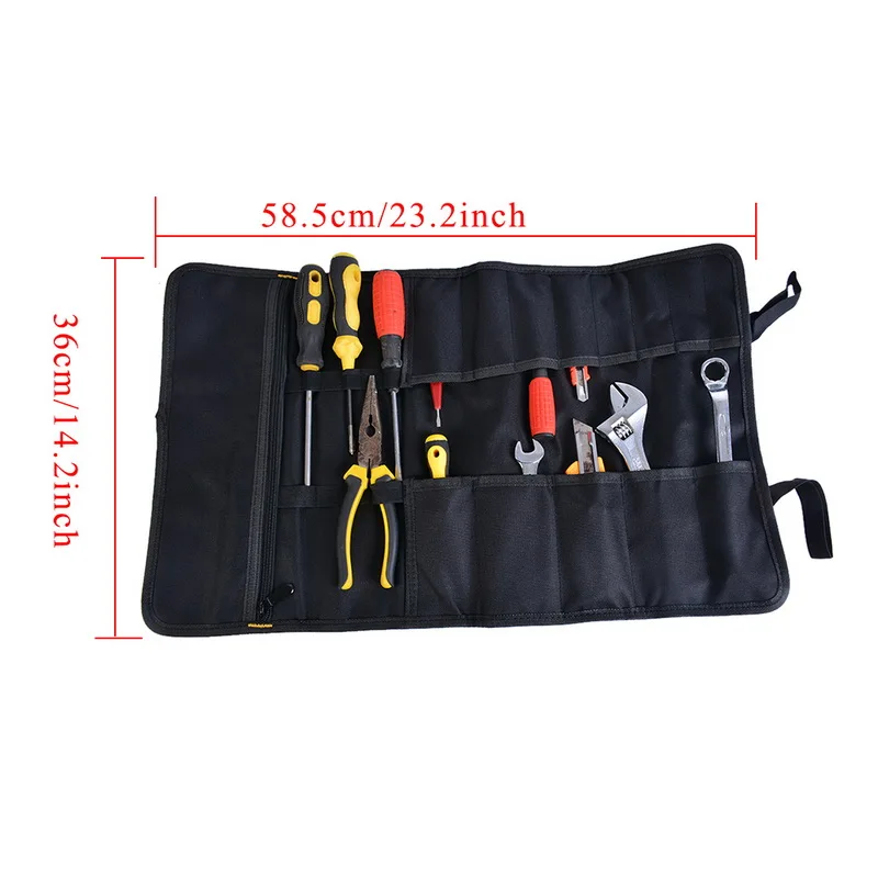 

Tool Organizer Fishing Bags Multifunction Waterproof Oxford Canvas Carry Bags Portable Pliers Metal Parts HardwareTool kit