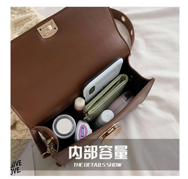 Новинка 2019 осенне зимняя Ретро сумка в гонконгском стиле женская модная через