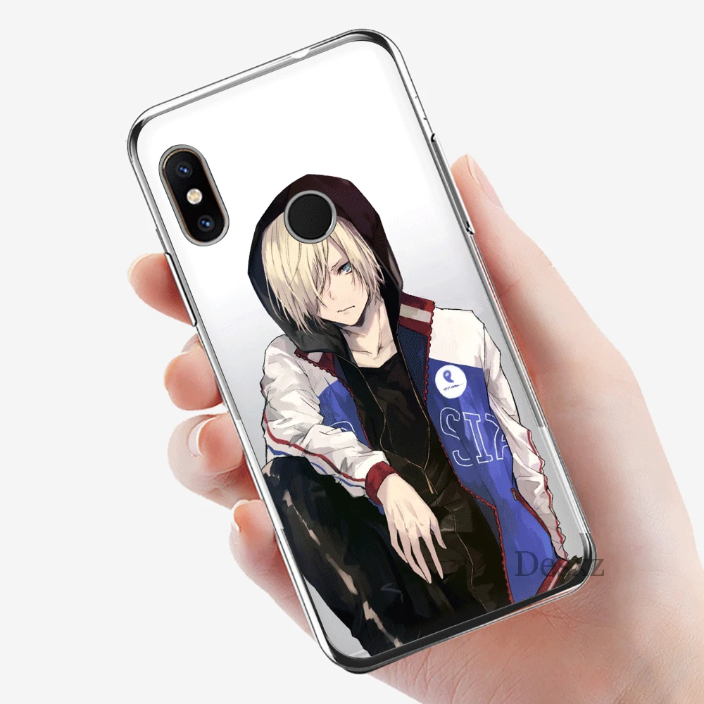 Mobile Phone Case For Xiaomi Redmi Note 7 8 8T 6 5 Pro 4 4X 5A Cover Protection E Yuri Plisetsky YURI On ICE | Мобильные телефоны и