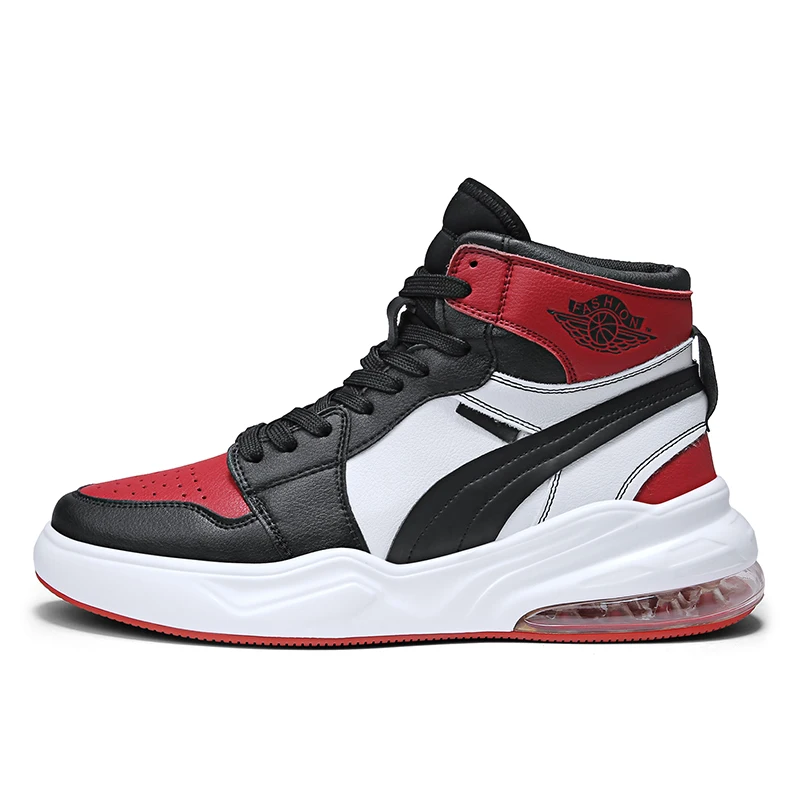 Мужская баскетбольная обувь Zapatillas Deportivas Hombre высокие ботильоны AJ1 тренировочные