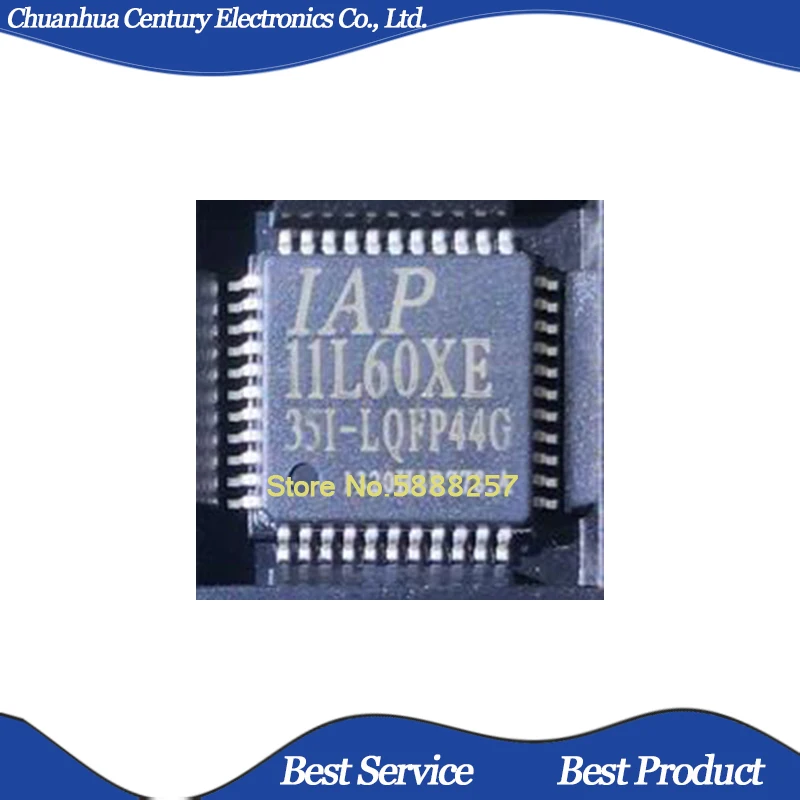 Микросхема IAP11L60XE-35I-LQFP44G LQFP44G
